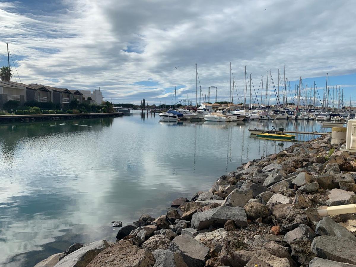 Appartement Vue Mer - Rdc - Parking Prive - Meuble Tourisme 4 Etoiles Agde Dış mekan fotoğraf