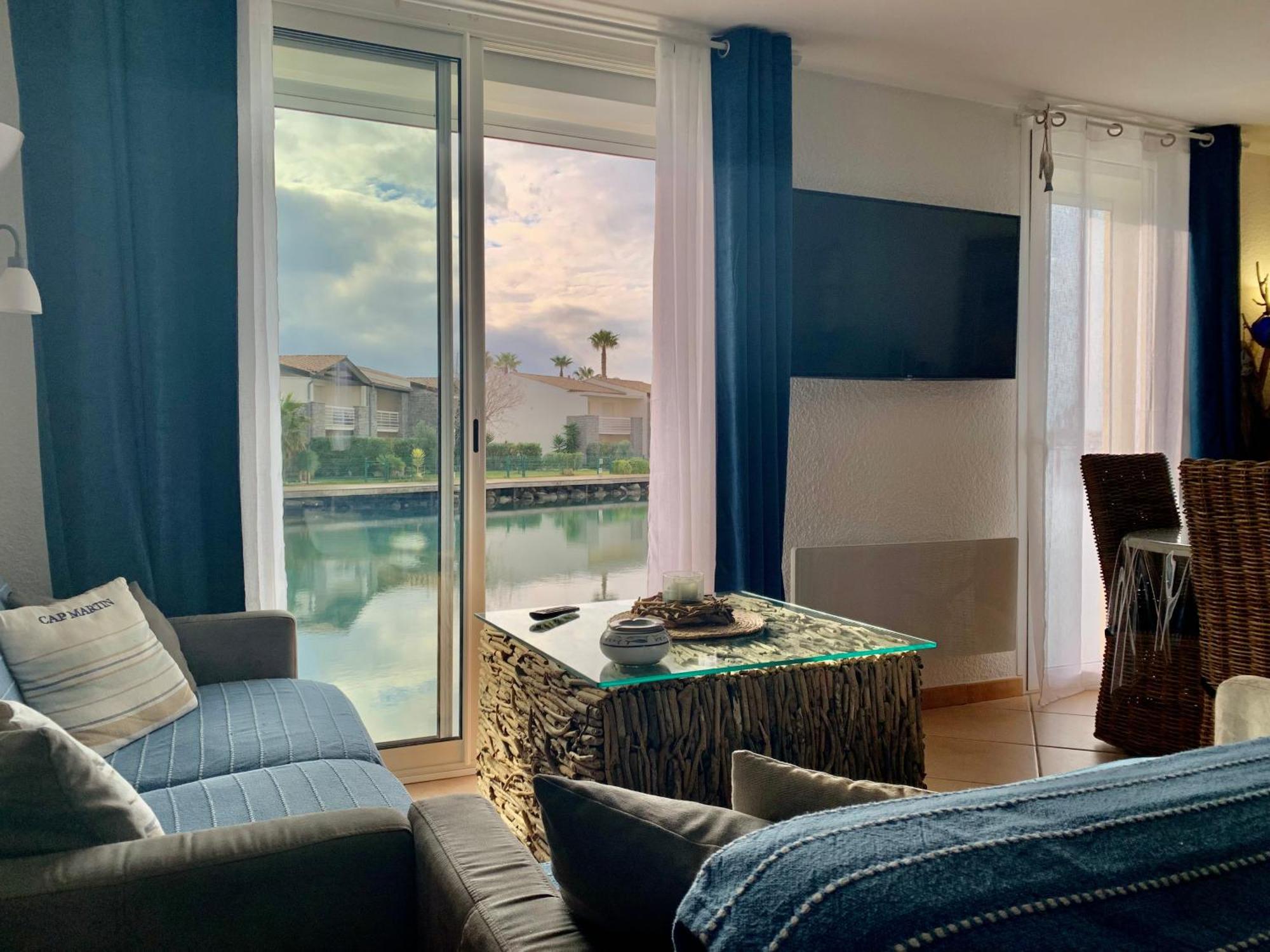Appartement Vue Mer - Rdc - Parking Prive - Meuble Tourisme 4 Etoiles Agde Dış mekan fotoğraf